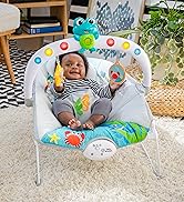 Baby Einstein Ocean Explorers Musical Bouncer Infant Seat, Kick to It Neptune