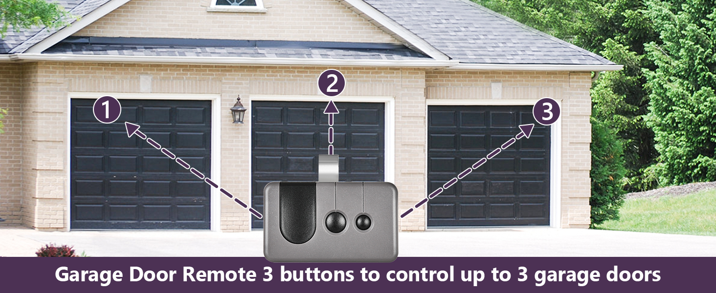 for Craftsman Garage Door Opener Remote