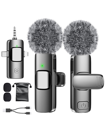 3 in 1 lavalier microphone