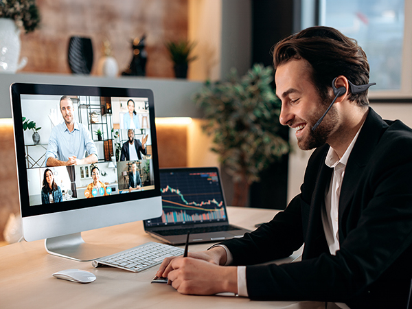 open ear headphones with microphone