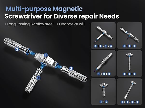 VMAN ratchet screwdriver set