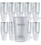 Disposable Epoxy Resin Mixing Cups Clear Plastic 10-Ounce 1000-Pack For Measuring Paint Epoxy Res...