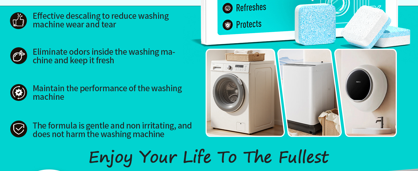 Washing Machine Cleaner Tablets