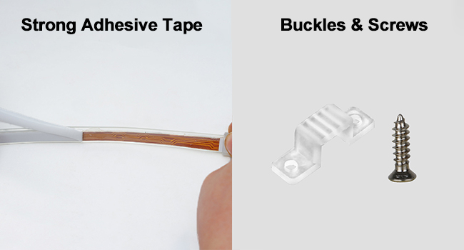 Solar Light Strip Outdoor Waterproof LED Light Strip Timer Self Adhesive Strip lights