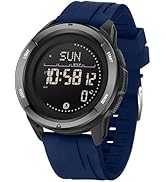 findtime Compass Tactical Watches for Men Women with Metronome Step Counter Countdown Dual Time A...