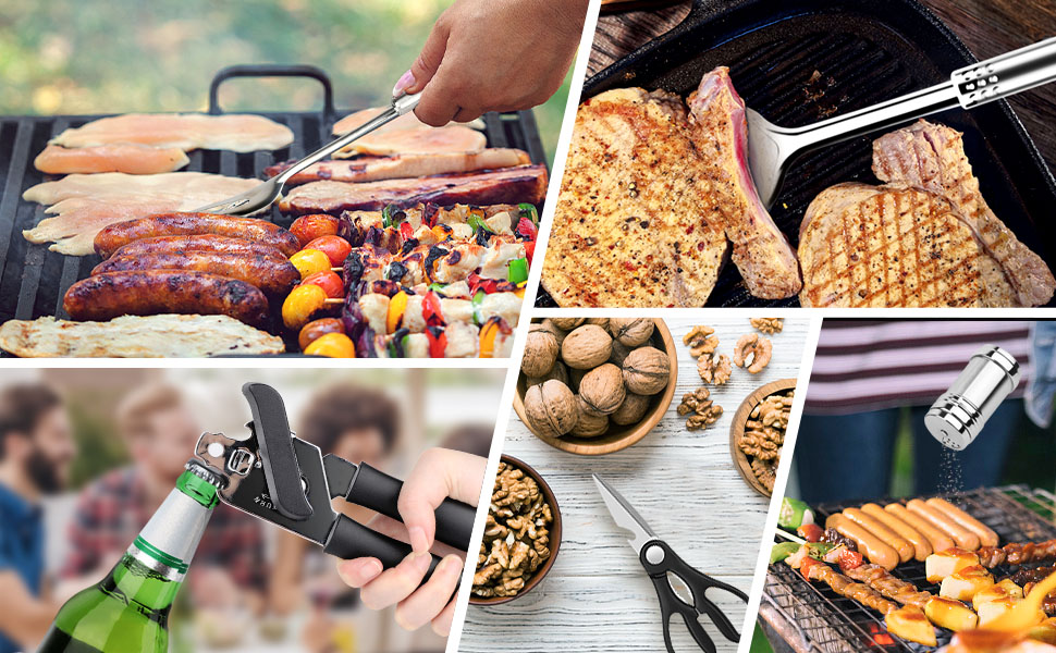 Camping cooking supplies