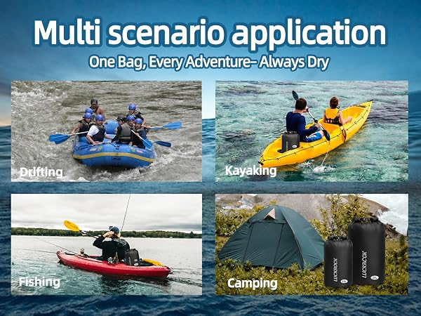 ILZAR 3 PCS Dry Bags Waterproof