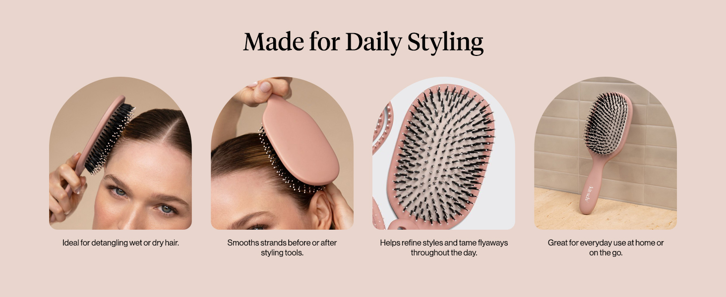 Kitsch Smooth &amp;amp; Polish Brush Terracotta