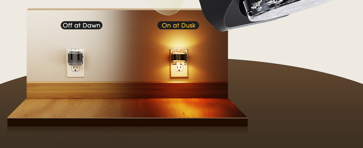 dusk to dawn night light