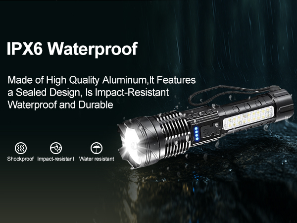 IPX6 Waterproof