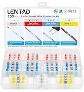 LENTAD 150 PCS Solder Seal Wire Connectors Kit