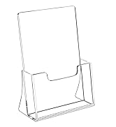 flyer holder 8.5 x 11