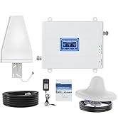 Cell Phone Signal Booster for Home Office - for Verizon, AT&amp;T, T-Mobile&amp;More - GSM, UMTS, LTE - 2...