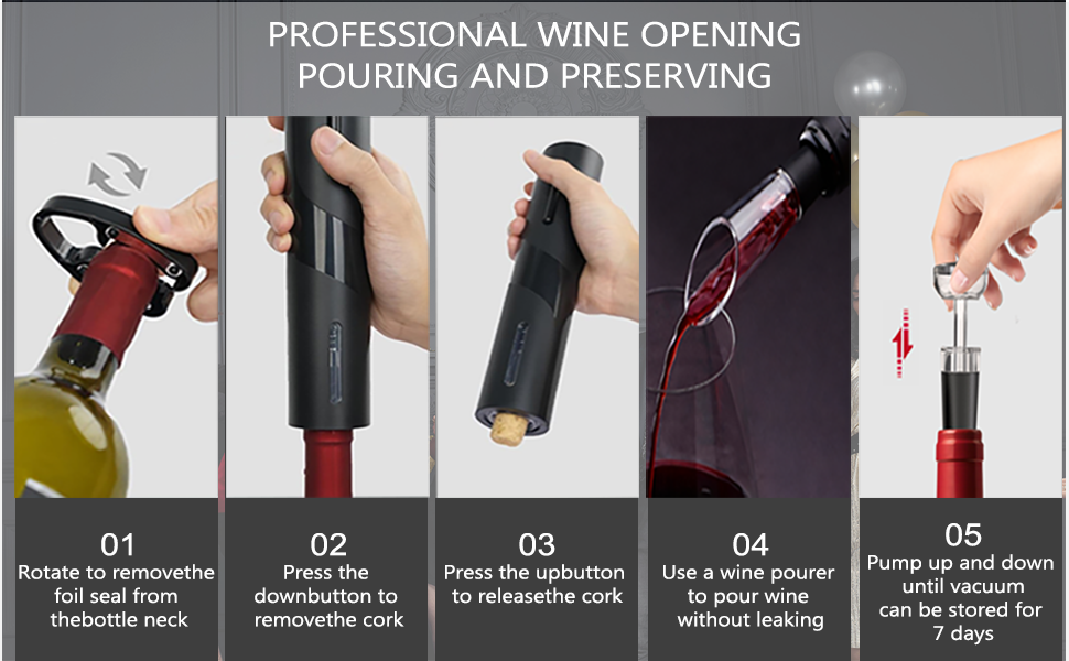 electric wine opener
