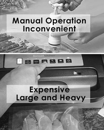 Abandon these which are hard to use, very expensive and take up a lot of space.