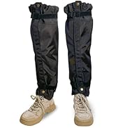 JKCWOTS 1 Pairs Lawn Care Leg Gaiters - Garden Trimming Adjustable Leg Guards, Waterproof, Stain ...