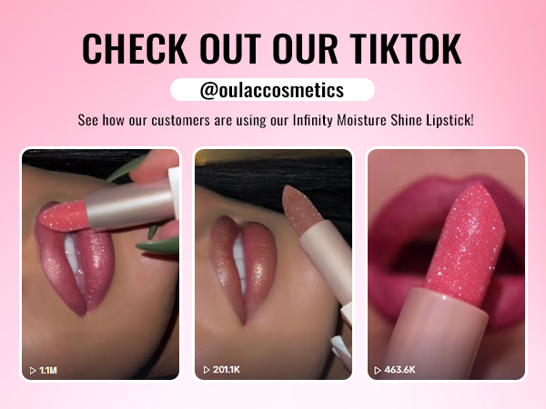 Shimmery Lipstick