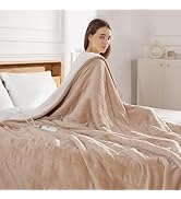 Esobrio Electric Throw Blanket Heated Throw 50''x60'' - Washable Heated Blanket Throw for Office,...