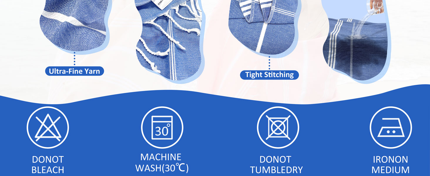Large Turkish Beach Towels