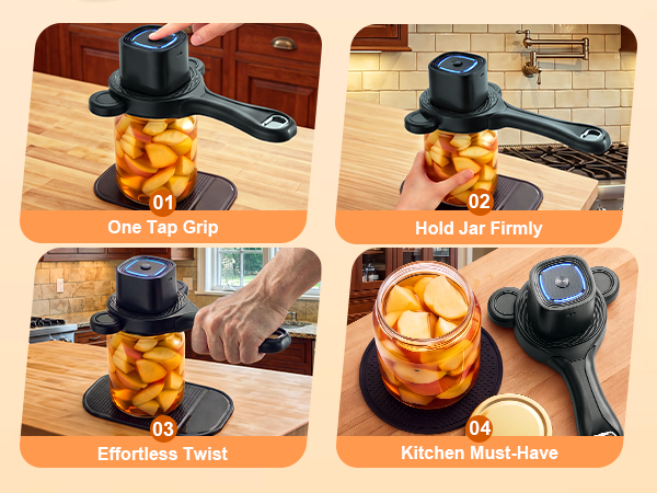 electric jar opener for seniors rechargeable