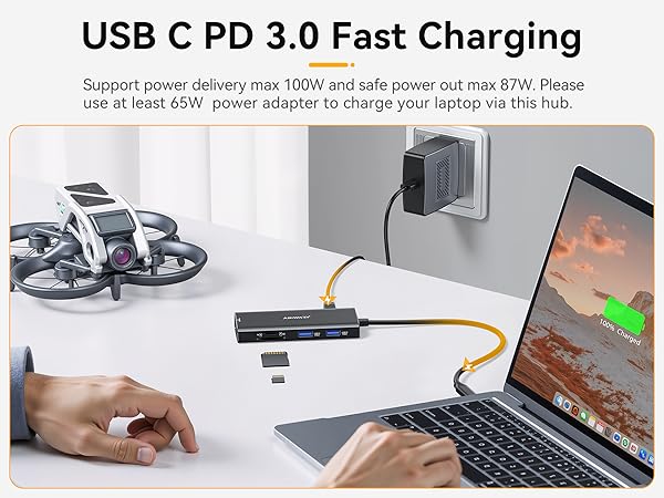 UAB C to USB Adapter