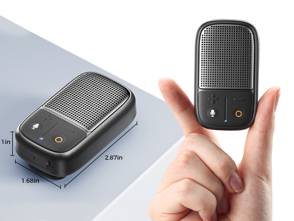 clip-on portable speaker