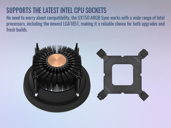 UX150 ARGB Sync CPU Cooler