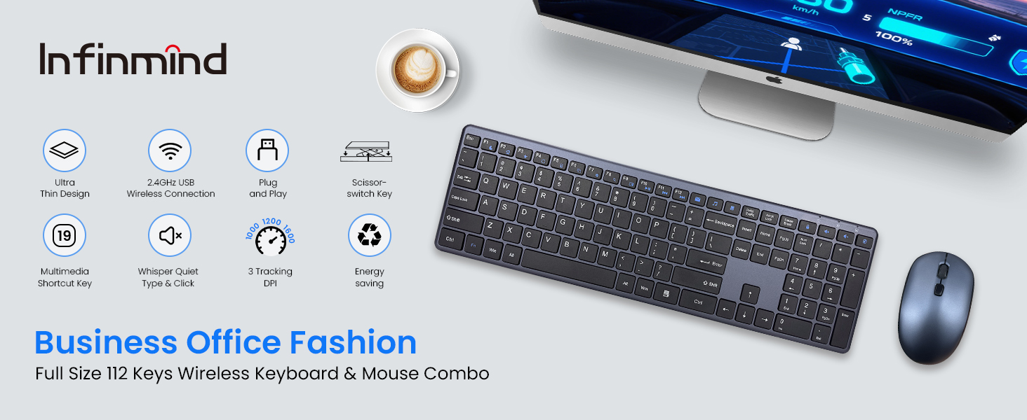 Wireless Keyboard and mouse