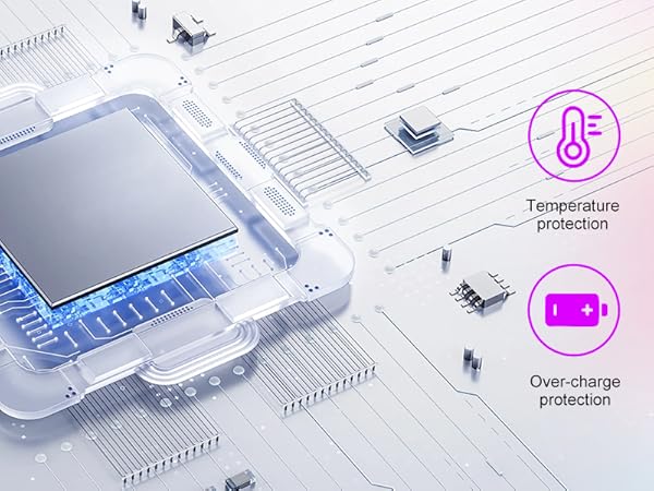 TARKARI Magnetic Wireless Charging RGB Mouse Pad