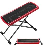 Subay Pedicure Foot Rest, 6 Heights Adjustable Foot Stand for Pedicure, Foldable Non-Slip Foot Re...