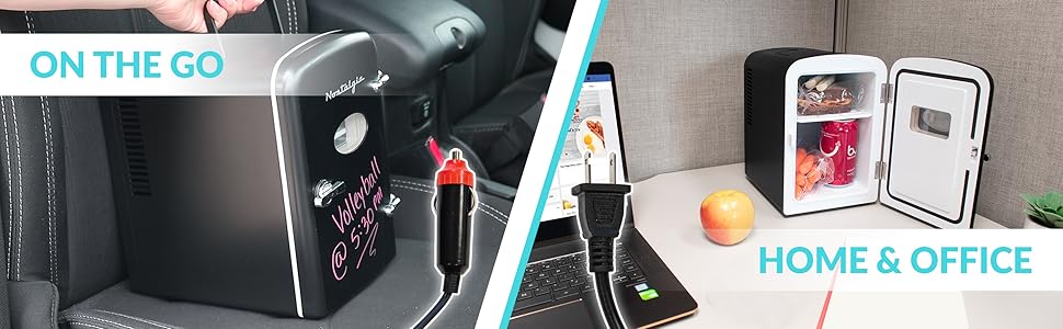On the go, home and office
