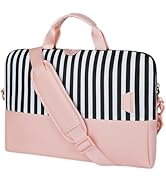 BAGSMART Laptop Bag for Women, 15.6 Inch Laptop Case Slim Computer, Work Briefcase, For Travel, P...