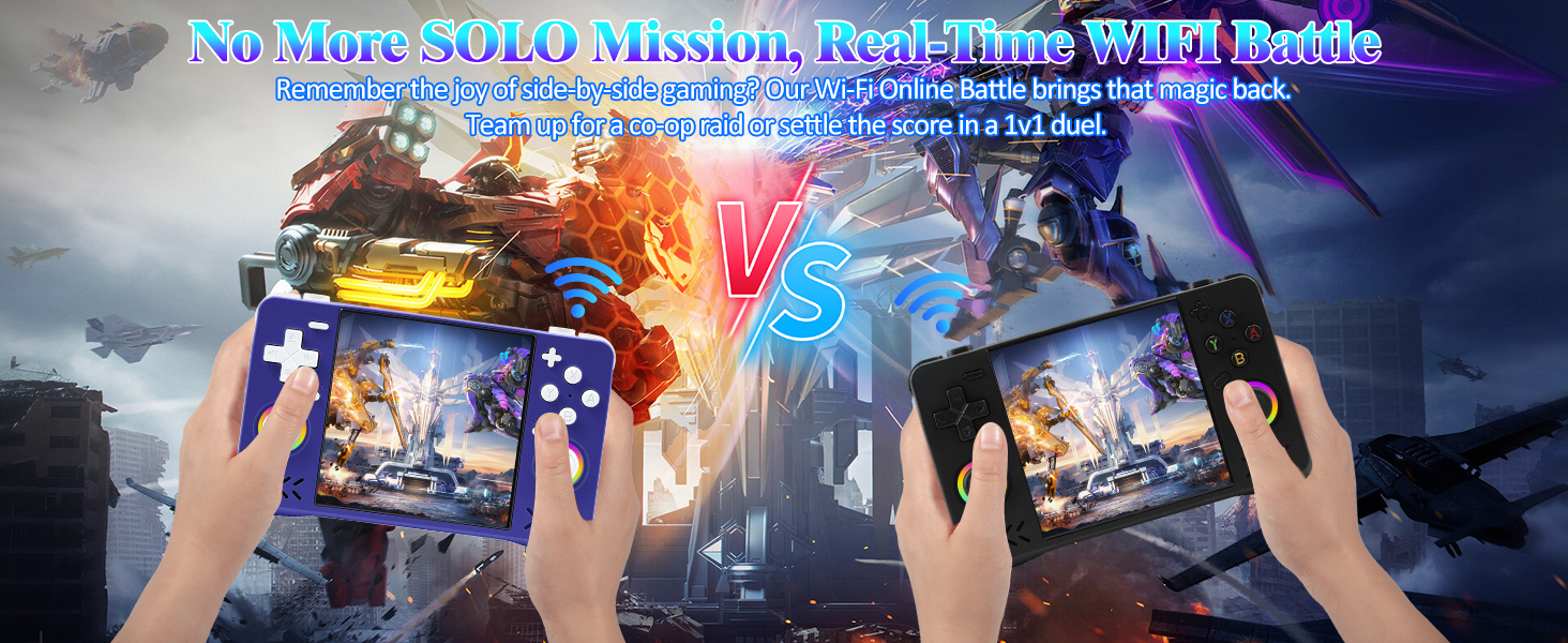 preloaded handheld game console