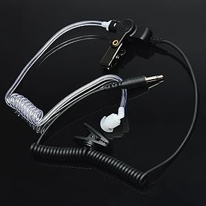 Listen only earpiece