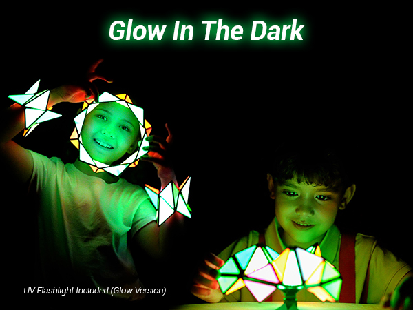TOSY Magnet Pyramid Glow in the dark