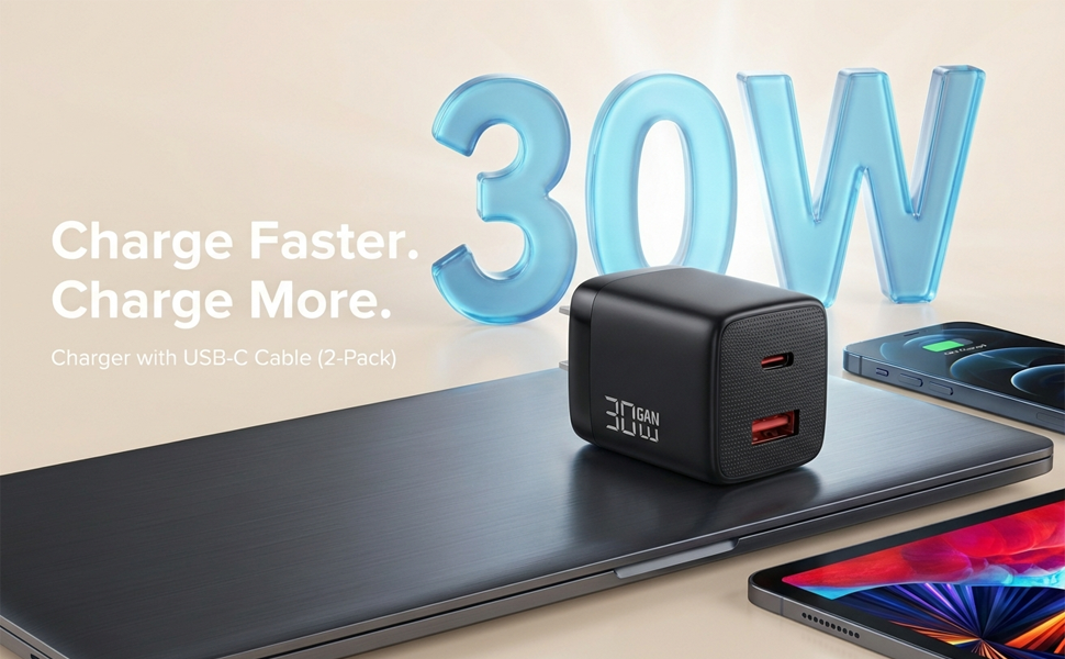 iPhone Charger Fast Charging 30w