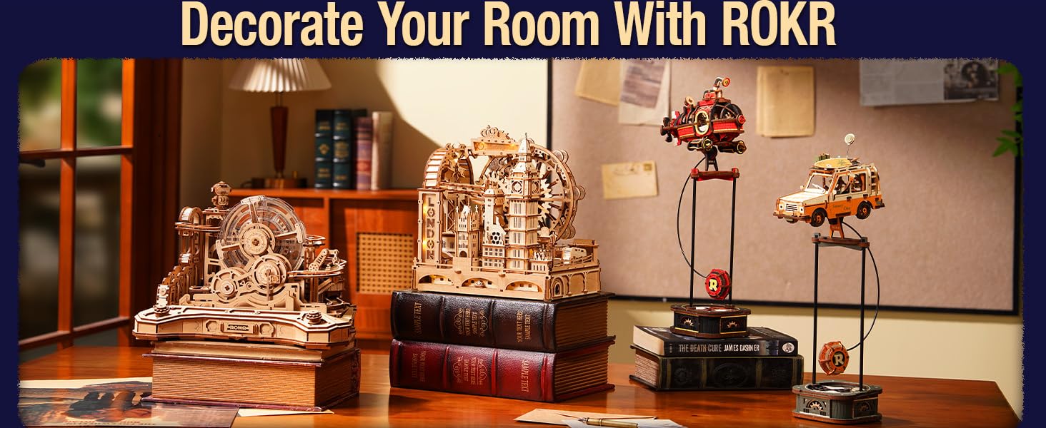 ROKR 3D WOODEN PUZZLE