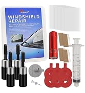 Maxin Windshield Repair Kit, Upgraded Windshield Chip Repair Kit with Pressure Syringes,Automotiv...