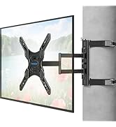 MOUNTUP Pillar TV Mount for 26"-60" TVs, Full Motion Strap-On Post Mount for Round &amp; Square Colum...