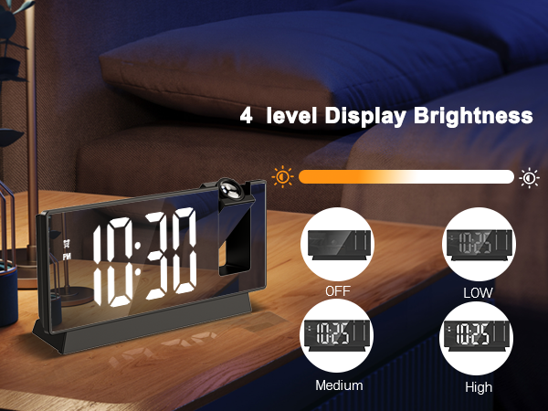 Projection Alarm Clock