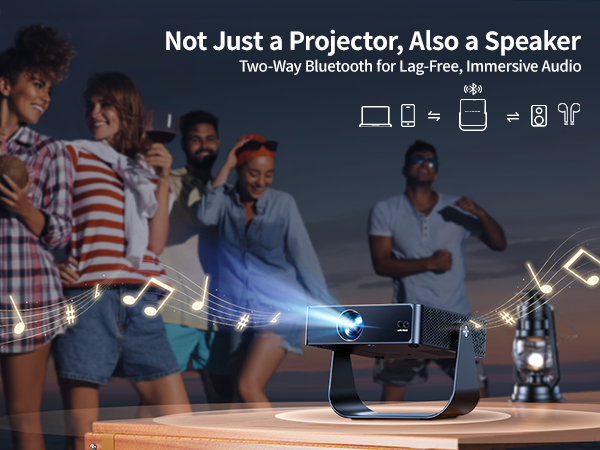 bluetooth projector