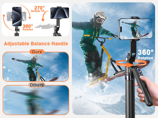 auto tracking phone tripod 