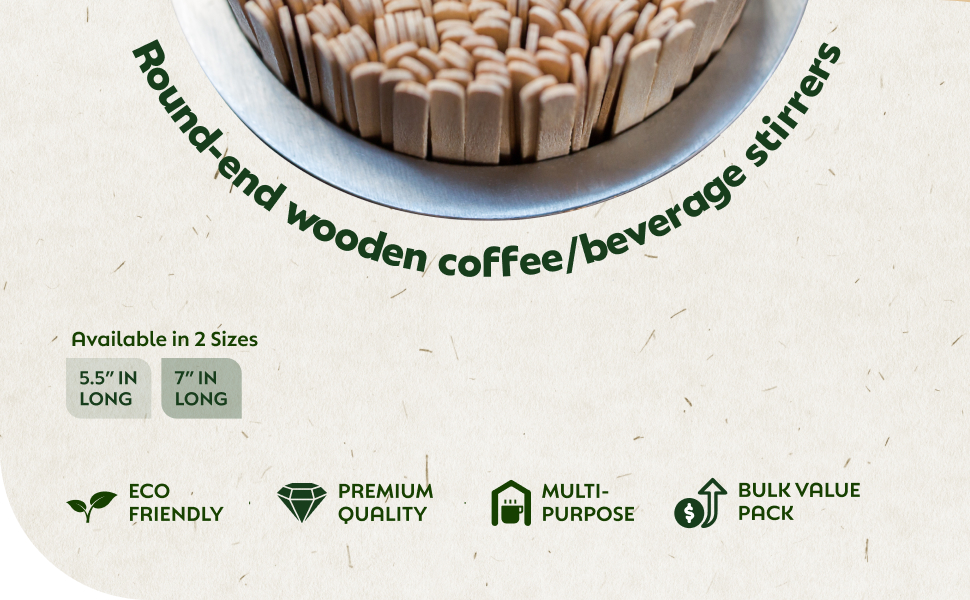 coffee stirers 7&amp;#34;