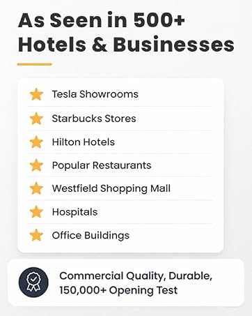 iTouchless products are used by 500+ hotels and businesses