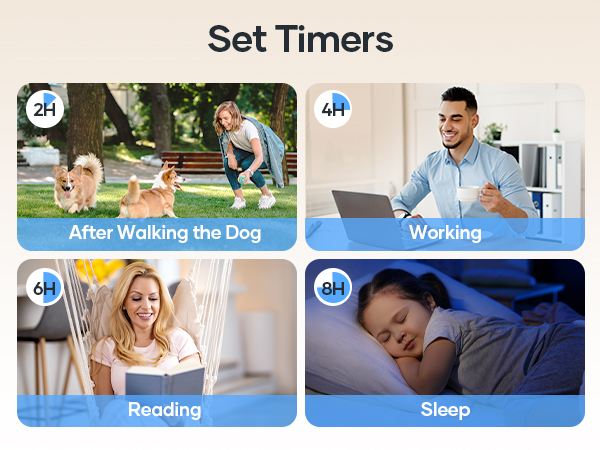 air purifier with timer