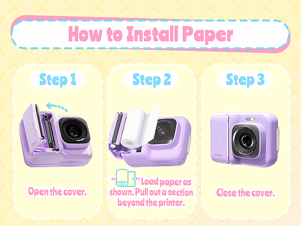 TYPONOS Instant Digital Print Camera