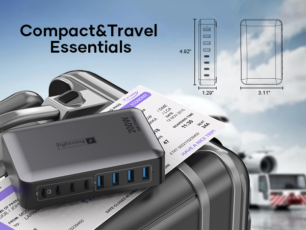 travel charger for multiple devices