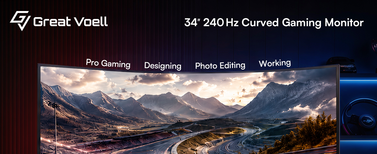 34 inch 240Hz Gaming Monitor
