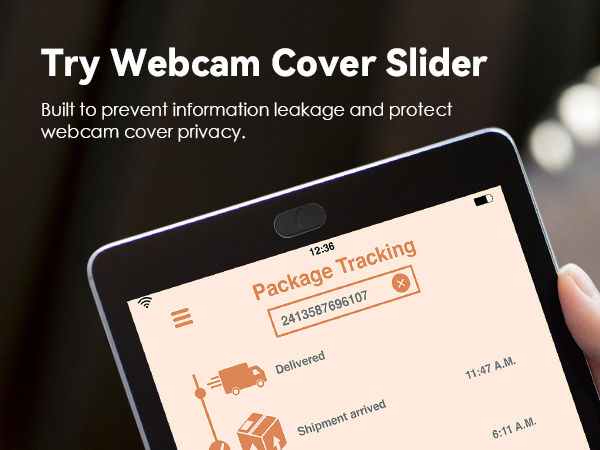 Try Webcam Cover Slider