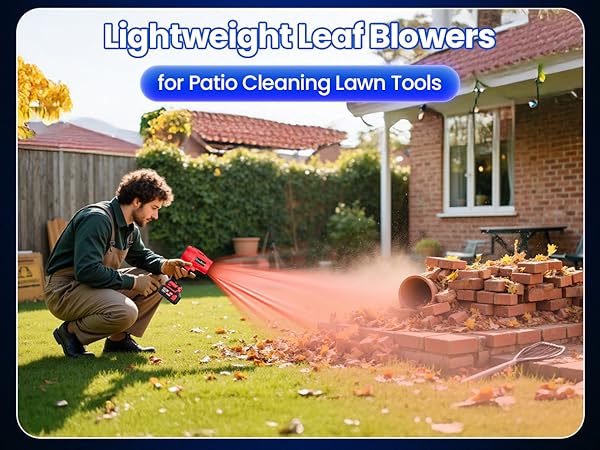 CORDLESS LEAF BLOWER